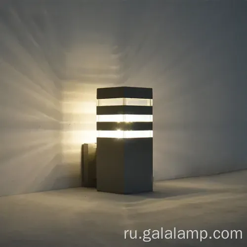 Водонепроницаемая двуглавая настенная лампа